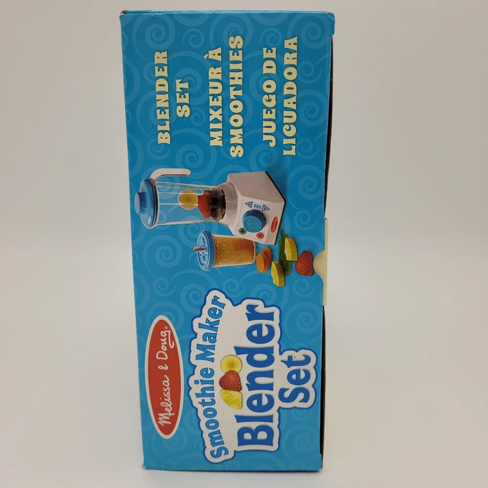 Melissa & Doug Smoothie Maker Blender Set 22 Pieces Imagnative Play Gift NEW
